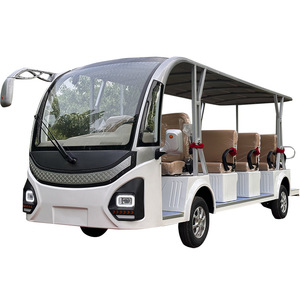 Véhicule électrique de tourisme FD006B 11-14 places, couleur personnalisable, pour sites touristiques, hôtels, immobilier, navette - Product Image 2