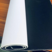 Tapis de souris rectangulaire vierge pour sublimation, blanc