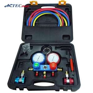 Herramienta para <span class=keywords><strong>Aire</strong></span> <span class=keywords><strong>Acondicionado</strong></span> Automotriz ACTECmax AC.137.050 Manifold de 2 Vías Antigolpes de Precisión para Sistemas de Refrigeración y <span class=keywords><strong>Aire</strong></span> <span class=keywords><strong>Acondicionado</strong></span> - Product Image 3