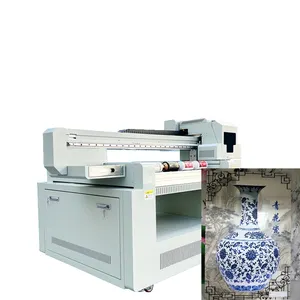 Baishixin Factory Direct Supply High Quality 6090 Dtf Uv Led Flatbed Printer With Three Tx800 Print Heads