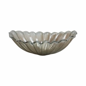 Ciotola ovale in vetro per tavolino da caffè e piano cucina, centrotavola decorativo di lusso - Product Image 4