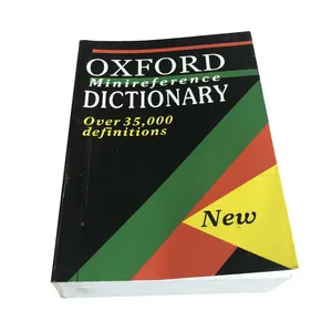 Fabricante profesional barato nueva versión Encuadernación perfecta diccionario inglés de oxford-impresión