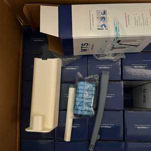 Brosse de nettoyage jetable pour toilettes, support de brosse de toilette jetable avec 8 recharges - Product Image 5