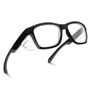 Occhiali di sicurezza alla moda di nuovo design con protezione laterale occhiali da lavoro antiappannamento ansi z87.1 occhiali protettivi industriali