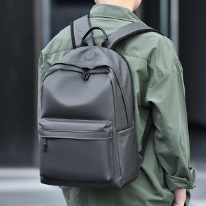 Sac à dos pour ordinateur portable décontracté et minimaliste pour hommes, imperméable, nouveau design tendance pour les élèves du collège, TPU, été - Product Image 5