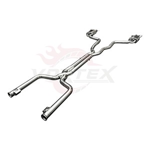 Sistema de Escape Catback con Válvulas de Acero Inoxidable Vortex para Mercedes AMG W213 E63 E63S 4.0T con Tubos de Escape Cuádruples Cromados - Product Image 5