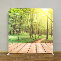 Support de toile de fond léger pour photomaton avec tissu extensible sans couture