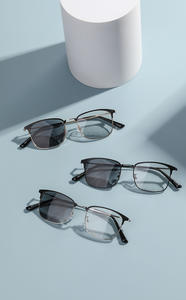 MK250417 <span class=keywords><strong>Gafas</strong></span> Bifocales de Lectura, <span class=keywords><strong>Gafas</strong></span> Cuadradas de Metal Anti Luz Azul, Bloqueo de Computadora, <span class=keywords><strong>Gafas</strong></span> <span class=keywords><strong>para</strong></span> <span class=keywords><strong>Ver</strong></span> Cerca y Lejos, Nueva Fábrica - Product Image 2