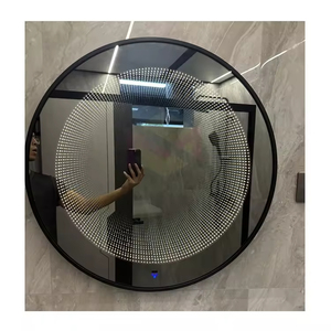 Thông minh gương cho khách sạn 3D <span class=keywords><strong>LED</strong></span> tùy chỉnh trang trí Infinity đường hầm gương Infinity Gương <span class=keywords><strong>Led</strong></span> kim loại cảm biến chuyển Vòng <span class=keywords><strong>LED</strong></span> gương - Product Image 3