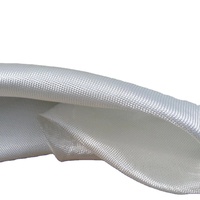 Liant léger personnalisé de poudre de face de tapis de fibre de verre de brin coupé de verre E pour l'application aveugle et le tissu HuaRui EMC450