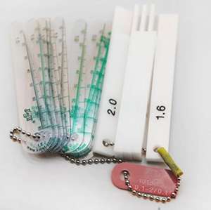 उच्च गुणवत्ता वाला वाहन उद्योग गैप गेज 0.1-10 मिमी सटीकता 0.05 मिमी सफेद - Product Image 4