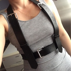 Harnais en cuir PU sexy, lingerie, bas de contention BDSM, jarretière, ceinture fétichiste, ceinture érotique pour rave, vêtements gothiques, accessoires pour jouets sexuels - Product Image 4