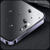 Protections d'écran en verre trempé mat anti-traces de doigts pour iPhone 11 12 13 14 15 16e 16 Air 17 Pro Max