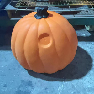 Calabazas artificiales artesanales <span class=keywords><strong>de</strong></span> resina <span class=keywords><strong>de</strong></span> varios tamaños para decoración <span class=keywords><strong>de</strong></span> otoño y Halloween <span class=keywords><strong>Calabaza</strong></span> <span class=keywords><strong>de</strong></span> imitación decorativa <span class=keywords><strong>de</strong></span> otoño - Product Image 2