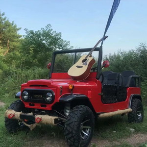 Vehículo Eléctrico Clásico de Turismo de Alta Calidad, Mini Jeep a Gas/GLP, 150-250hp, 2 Asientos, Batería de Plomo-Ácido, Emisión Euro 1, CE - Product Image 1