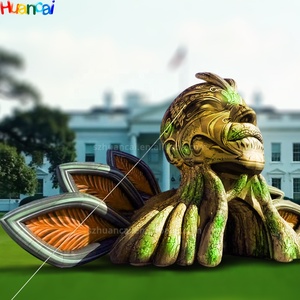 Khổng lồ tùy chỉnh <span class=keywords><strong>Inflatable</strong></span> ôm đầu thần giai đoạn <span class=keywords><strong>Inflatable</strong></span> đường hầm vòm với đèn <span class=keywords><strong>LED</strong></span> cho âm nhạc điện tử lễ hội - Product Image 6