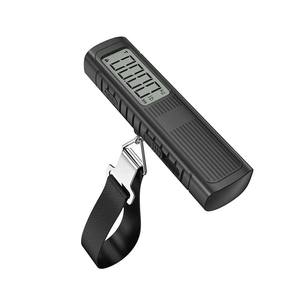J & R grand écran 50kg/10g économie d'énergie respectueux de l'environnement suspendu pesage voyage balance à bagages numérique <span class=keywords><strong>sans</strong></span> batterie - Product Image 1