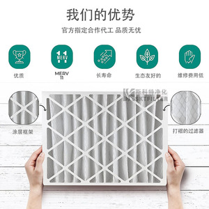 ไส้กรองอากาศ Scott ขนาด 16x25x4 นิ้ว Merv 11 สำหรับเปลี่ยนในระบบ HVAC - Product Image 3