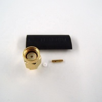 Cable Eléctrico Semirrígido RG405 de 0.086'' Mecanizado por CNC Personalizado, Conector Coaxial SMA RF de Polaridad Inversa Macho de 50 Ohmios IP67