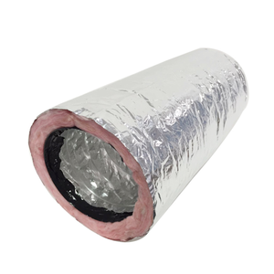 Ống gió cách nhiệt bằng nhôm dẻo, dùng cho hệ thống điều hòa không khí công nghiệp ngoài trời, giá sỉ thấp - Product Image 1