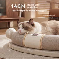 Tapis de lit pour animaux de compagnie en armoise, respirant, imperméable, coussin doux antidérapant pour la maison, pour chats et chiens, amovible, lavable, usage intérieur universel