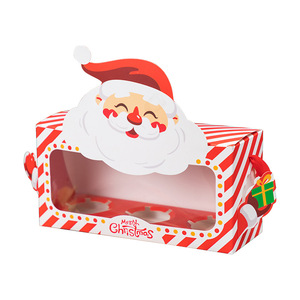 Caja Transparente para Cupcakes con <span class=keywords><strong>3</strong></span> Orificios, Caja para Cupcakes Navideña y Cajas de Embalaje para Cupcakes - Product Image 6