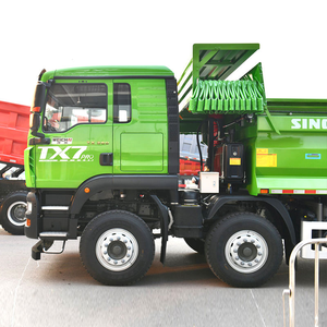 Camion benne d'<span class=keywords><strong>occasion</strong></span> HOWO TX 8x4 371HP Euro 2 pour la construction ferroviaire et le ballast - Product Image 3