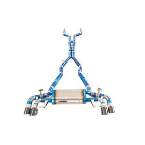 Wild Growling suara Titanium matang, katup elektronik Catback pipa knalpot untuk BMW M5 F90 4.4T knalpot AWD - Product Image 1