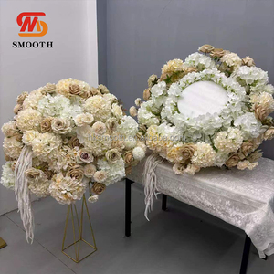 Centro de Mesa con Bola de Flores Grandes Personalizada y Elegante de 50 cm, Bola de Rosas para Decoración de Mesa de Boda - Product Image 4