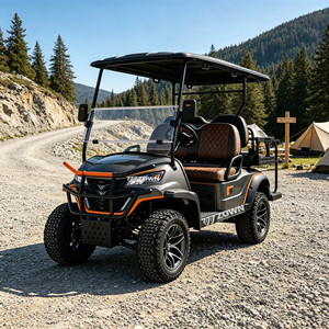 Voiturette de golf électrique ZOWN, moteur américain haute performance 4KW, batterie au lithium, vitesse 30 km/h, couleurs personnalisées, autonomie 50-70 km - Product Image 1
