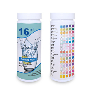 16 개의 파라미터 식수 테스트 스트립, 스파 & 폰드 수질 테스트 스트립 중금속 테스트 키트 - Product Image 3