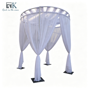Kit de Tubos y Cortinas de Aluminio de Alta Calidad para Fondos de Escenario en Bodas y Eventos - Product Image 1