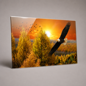 Stampa d'<span class=keywords><strong>Arte</strong></span> Murale Paesaggistica con Alberi Fantastici, Immagine a Colori Giorno e Notte per Uffici Creativi, Hotel, Lounge e Aree Living - Product Image 4