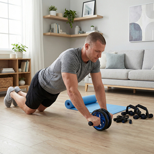 4 в 1 домашний тренировочный комплект, роликовый тренажер для колес - Product Image 2