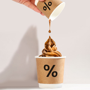 4oz Double Wall Kraft <strong>Paper</strong> Tasting <strong>Cups</strong> Disposable Mini <strong>Sampling</strong> <strong>Cups</strong> for Coffee Milk Tea Commercial Wholesale - Product Image 5