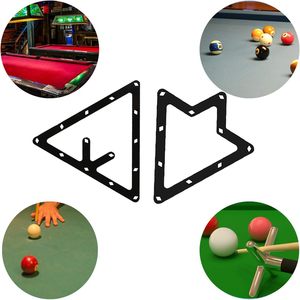 Cueelf <span class=keywords><strong>Billard</strong></span> Triangle Feuille Pool Ball Positionnement Autocollant Table Pool Cue Accessoires ou Magic Ball Rack 8 et 9 et 10 Ball - Product Image 3