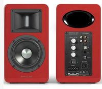Airpulse A100 Enceinte sans fil Bluetooth 5.0 HIFI pour TV et salon, en bois, avec subwoofer audio L/R10W+10W/L/R40W+40W – Nouvelle Arrivée