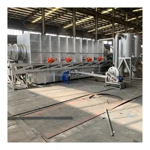 Continuous rice husk charcoal carbonization furnace Rotary Wood charcoal making furnace for sale