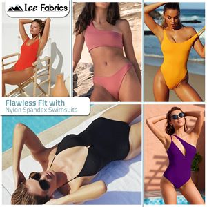 Nylon Spandex Fabric, 4-Way Stretch Wide Elastic Material, Ideal for Swimwear, Yoga Pants, Sportswear & Table Cloth - Product Image 2