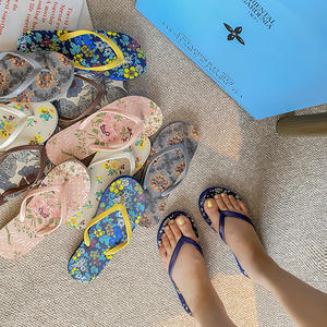 리틀 데이지 여성용 여름 플립 플롭 경량 미끄럼 방지 비치 슈즈 세련되고 내마모성 - Product Image 4