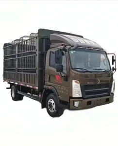 Sinotruk HOWO 4x2 sử dụng xe tải chở hàng nhẹ 20ft xe tải chở hàng nhỏ sử dụng xe tải chở hàng nhẹ 4x2