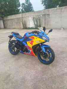 Motocyclette de sport Ninja de 250 cm3 à essence, d'occasion, course, bicylindre - Product Image 4