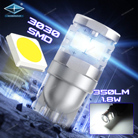 BJ Led T10 W5W 168 194 Bombilla Led Lámpara de lectura interior 3030 Lampada De Led T10 Luz interior del coche Auto T10 Bombilla Led