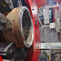 Machine à chanfreiner les tubes CNC automatique pour acier inoxydable, aluminium, acier au carbone, machine à rainurer les tubes, haute efficacité, certifiée CE