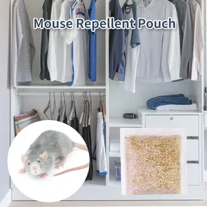 Pochette anti-rongeurs anti-souris écologique Lutte antiparasitaire naturelle et efficace pour les insectes Pesticide sûr et solide