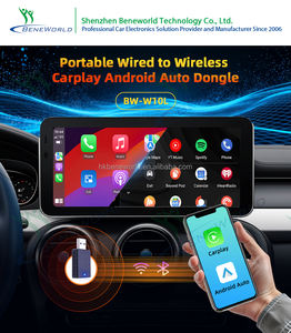 CarPlay sans fil pour téléphone - Dongle multimédia pour autoradio compatible CarPlay filaire, USB-A et USB-C, connexion automatique, mise à niveau OTA à faible latence - Product Image 4