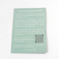 Pochette pliante personnalisée pour affiche imprimée offset, en carton, papier d'art et carton ondulé, pour dépliant et prospectus