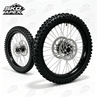Ensemble de roues tout-terrain Talaria X3 19/16 pouces, jantes en aluminium haute résistance, avant 19, arrière 16, pièces de rechange pour moto tout-terrain