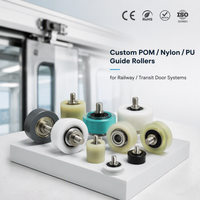 Roulement à rouleaux pour porte de plateforme, pour chariot de porte de rail, installation compacte