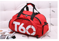 Mochila de Gimnasio con Compartimento para Zapatos, Bolsillo Impermeable Interior, Gran Capacidad, Mochila Deportiva Personalizada con Logotipo